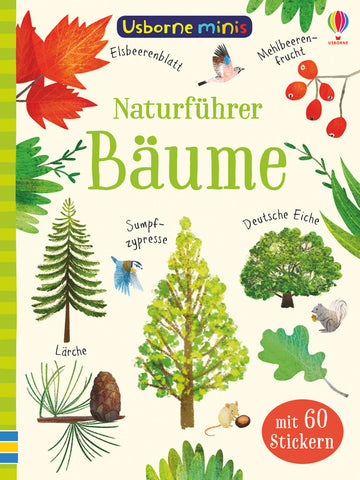 Bäume | Usborne Minis Naturführer mit 60 Stickern