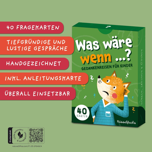 Was wäre wenn ...? Kartenspiel | Gedankenreisen für Kinder
