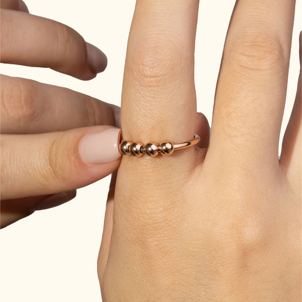 Der Chill-Ring: Gold | Angstring (Größe 48 bis 64)