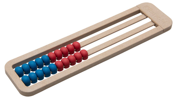 Rechenrahmen aus treeNside-Material, ZR bis 20, rot-blau
