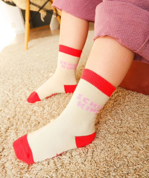 Schulkind-Socken | rosa: 31-34