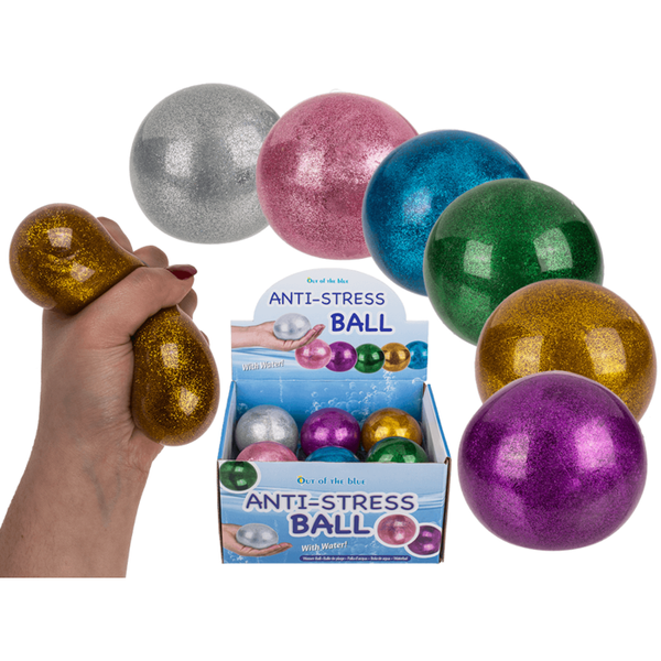 Glitzer Wasserball Squeeze