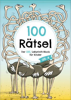 100 Rätsel - der XXL Labyrinth-Block (ab 4)