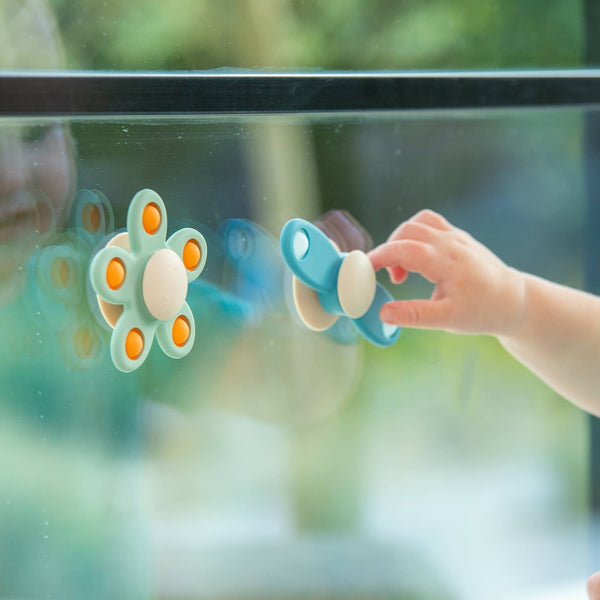 SiliSoft® Propeller Spinner | Drehspielzeug mit Saugnapf