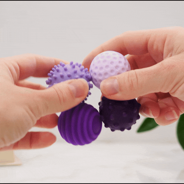 Signets Fidget-Spielzeug: Saphir / 8 Pack