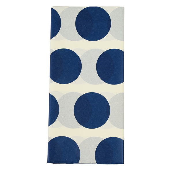 Seidenpapier Navy Dots | tissue paper (10 Bögen)