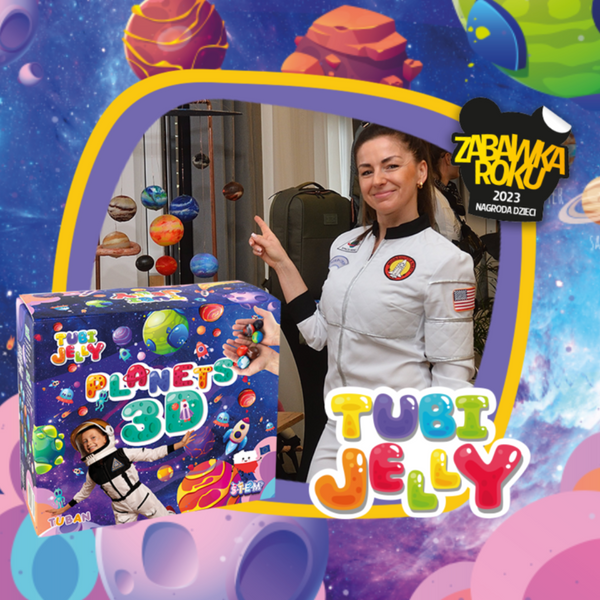 Tubi Jelly PLANETS 3D TUBAN