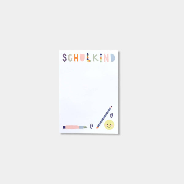 Notizblock A6 „Schulkind“