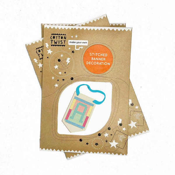 Stitched Banner Kit | DIY-Bastelset