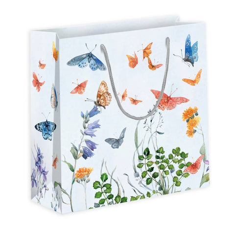 Große Geschenktasche *Schmetterlingswiese*