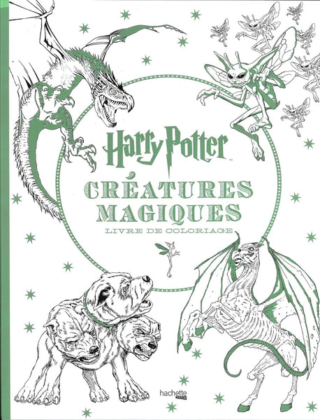 Malbuch Harry Potter | Magische Kreaturen LIVRE DE COLORIAGE