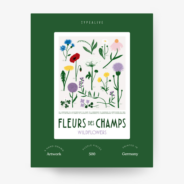 Puzzle / Wildflowers (500 Teile)