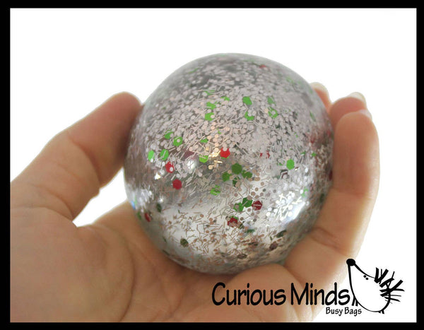 Sparkle Shimmer Sugar Ball - klebriger Glitzer Stressball