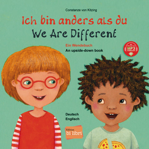 Ich bin anders als du – Ich bin wie du | Ein Wende-Buch (ENGLISCH)