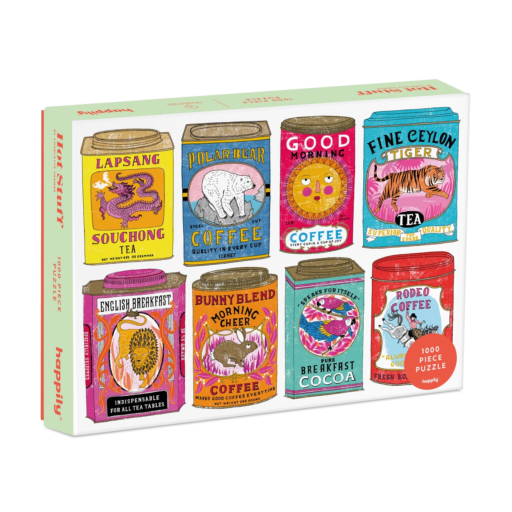 Puzzle Hot Stuff - Vintage Tea (1000 Teile)
