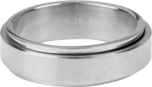 Antistressring Turning Anxiety Ring Stahl