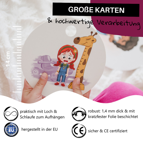 Gefühlskarten 2 (4-7 Jahre) | Heute bin ich...