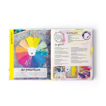 Frida malt Freude - ein kreatives Kinderbuch mit Mal- und Bastelideen