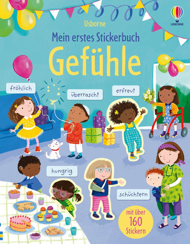 Mein erstes Stickerbuch: Gefühle (Usborne)