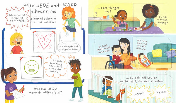 Warum bin ich manchmal wütend - Aufklappen und Gefühle verstehen