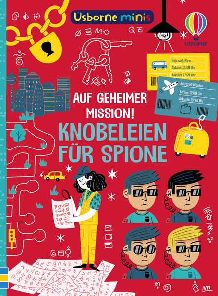 Auf geheimer Mission! Knobeleien für Spione (Usborne Minis)