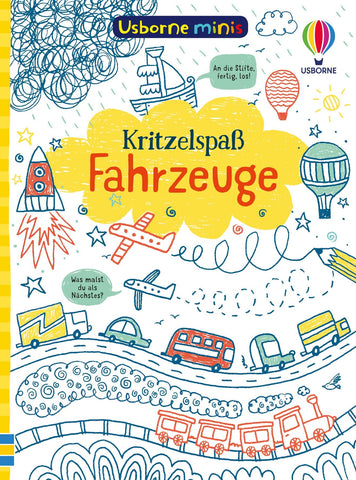 Kritzelspaß Fahrzeuge (Usborne Minis)