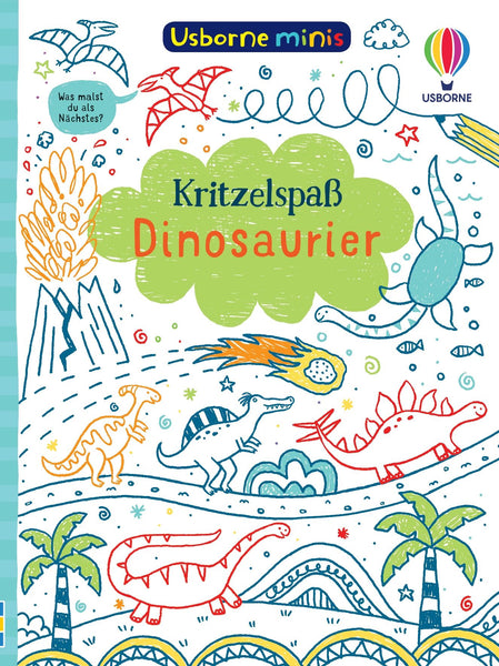 Kritzelspaß Dinosaurier (Usborne Minis)