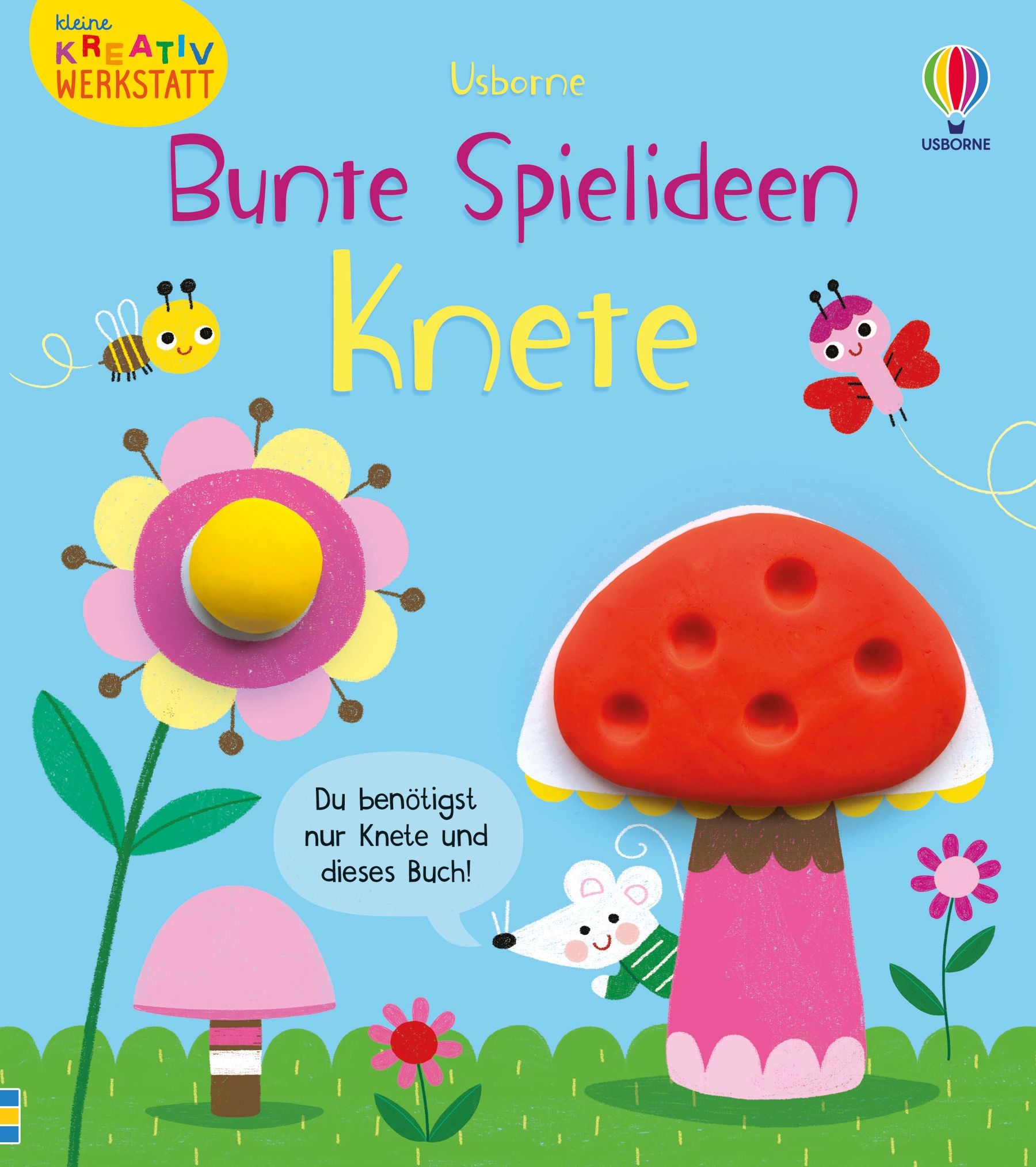 Bunte Spielideen: Knete - Kleine Kreativ-Werkstatt | Usborne (Copy)