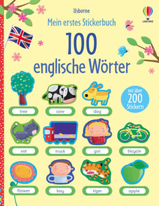 Mein erstes Stickerbuch: 100 englische Wörter (Usborne)