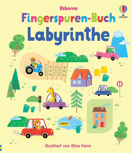 Fingerspuren Labyrinthe