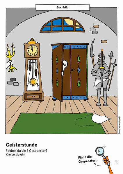 Vorschulblock – Konzentration und Wahrnehmung