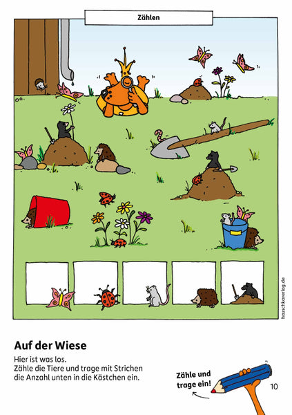 Vorschulblock – Konzentration und Wahrnehmung