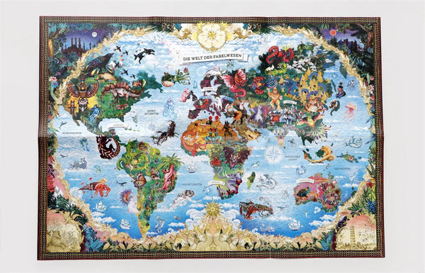 Die Welt der Fabelwesen | 1000 Teile Puzzle