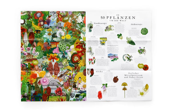 In 50 Pflanzen um die Welt | Ein 1000-Teile-Puzzle