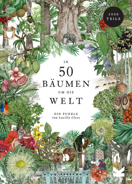 In 50 Bäumen um die Welt | Ein 1000-Teile-Puzzle