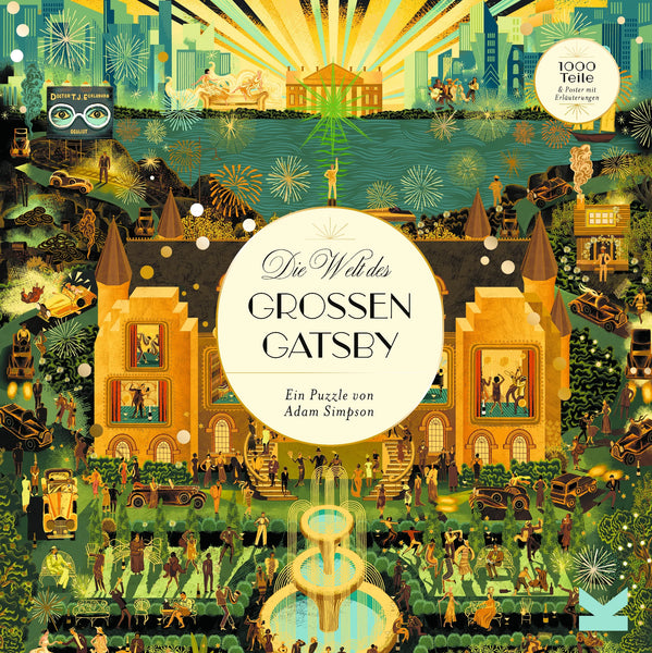 Die Welt des großen Gatsby | 1000 Teile Puzzle