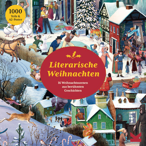 Literarische Weihnachten | 1000 Teile Puzzle