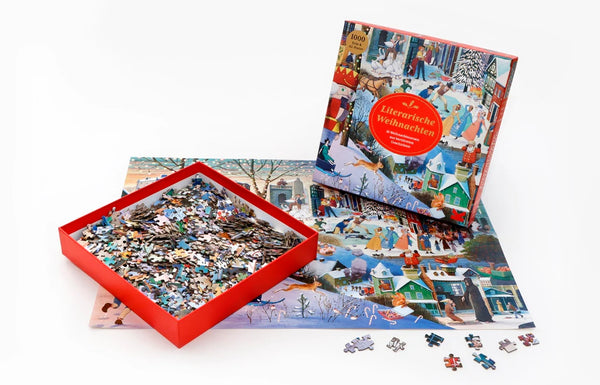 Literarische Weihnachten | 1000 Teile Puzzle