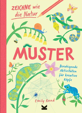Zeichne wie die Natur. MUSTER (Beruhigendes Kunst-Activity-Buch)