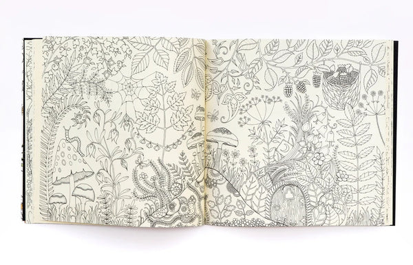 Der magische Wald (Malbuch)