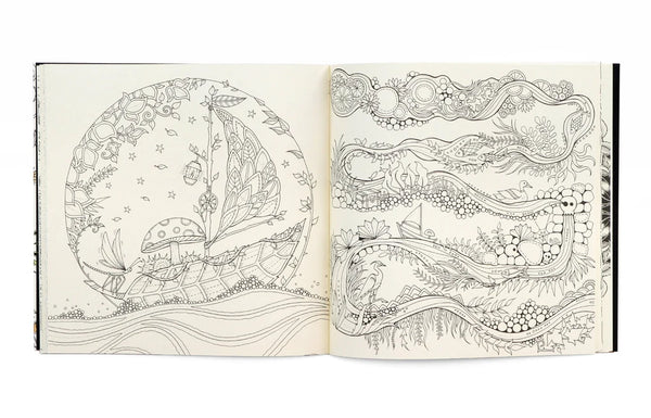 Der magische Wald (Malbuch)