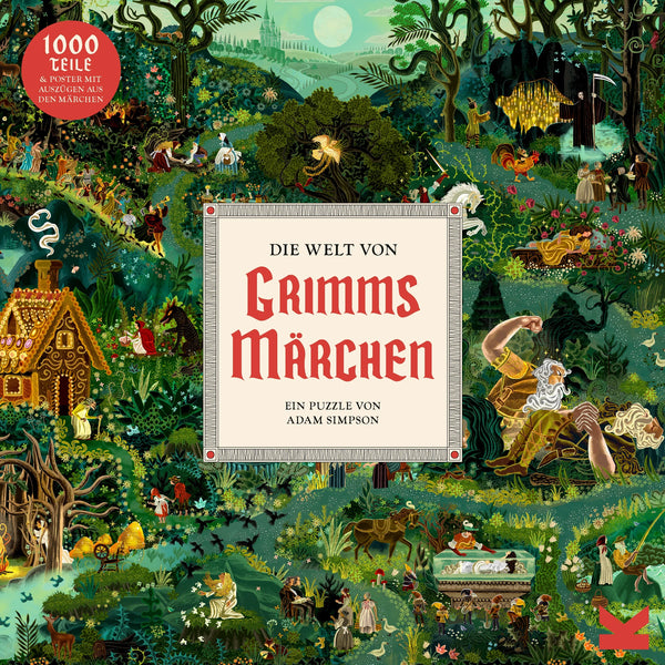 Die Welt von Grimms Märchen | 1000 Teile Puzzle