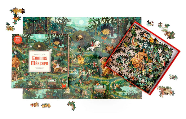 Die Welt von Grimms Märchen | 1000 Teile Puzzle