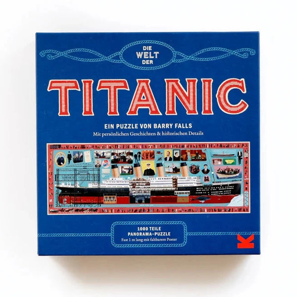 Die Welt der Titanic | Ein 1000-Teile-Panorama-Puzzle