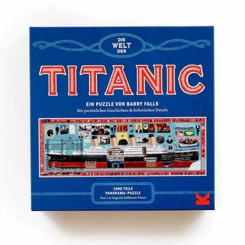Die Welt der Titanic | Ein 1000-Teile-Panorama-Puzzle
