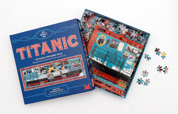 Die Welt der Titanic | Ein 1000-Teile-Panorama-Puzzle