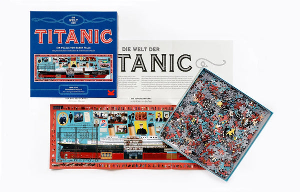 Die Welt der Titanic | Ein 1000-Teile-Panorama-Puzzle