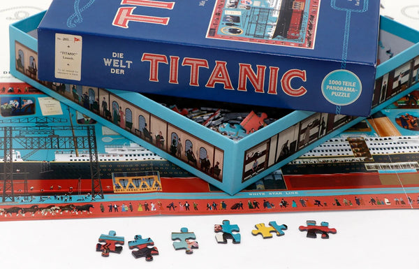Die Welt der Titanic | Ein 1000-Teile-Panorama-Puzzle
