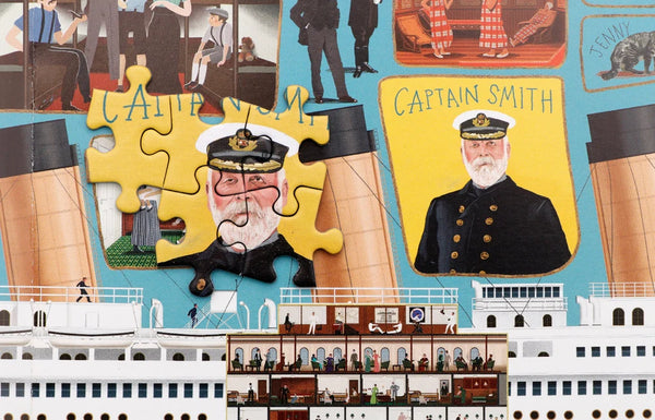 Die Welt der Titanic | Ein 1000-Teile-Panorama-Puzzle