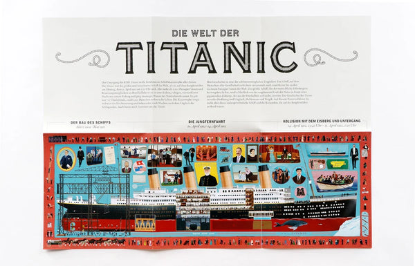 Die Welt der Titanic | Ein 1000-Teile-Panorama-Puzzle